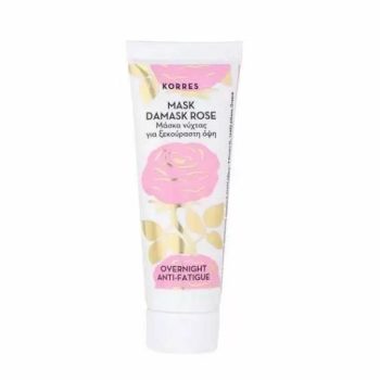 korres damask rose Μάσκα Νύχτας Για Ξεκούραστη Όψη