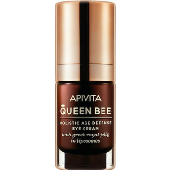 APIVITA Queen Bee 24ωρη Κρέμα Ματιών με Υαλουρονικό Οξύ για Αντιγήρανση + Μαύρους Κύκλους 15ml