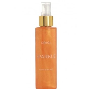 GRIGI Sparkle Hair & Body Mist Luminous Peach Coral
