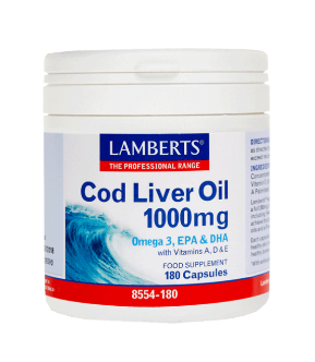 LAMBERTS Cod Liver Oil 1000mg