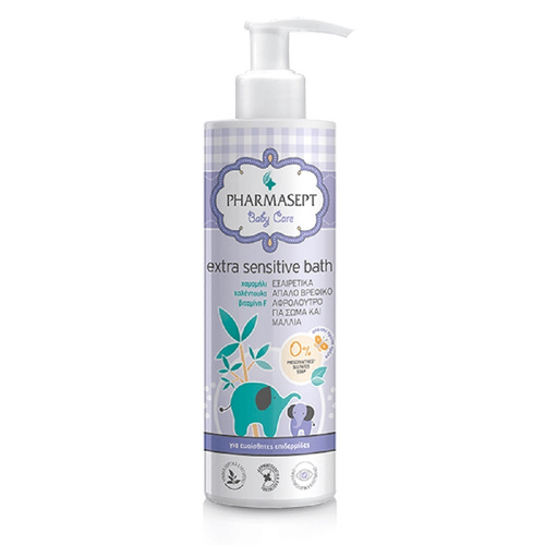 PHARMASEPT Baby Care Extra Sensitive Bath Απαλό Αφρόλουτρο 250ml