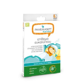 PHARMASEPT Kids Care Επίθεμα Ευκάλυπτου 6τμχ