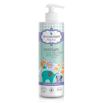 PHARMASEPT Baby Care Mild Bath Απαλό Βρεφικό Αφρόλουτρο 500ml