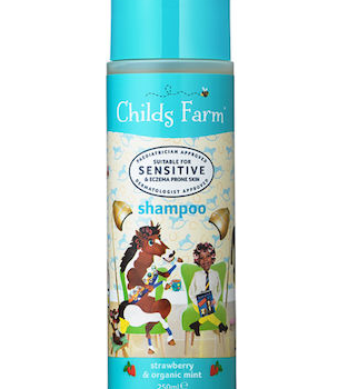 CHILDS FARM Βιολογικό Παιδικό Σαμπουάν "Organic" με Φράουλα / Μέντα για Εύκολο Χτένισμα σε Μορφή Gel 250ml