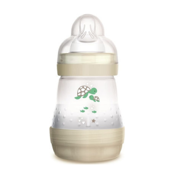 MAM Πλαστικό Μπιμπερό Easy Start Anti-Colic Deep Sea Κατά των Κολικών με Θηλή Σιλικόνης 160ml για 0+ μηνών Μπεζ
