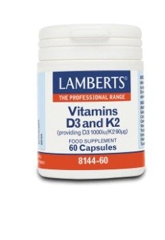 LAMBERTS Vitamins D3 and K2