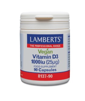 LAMBERTS Vegan Vitamin D3 1000iu
