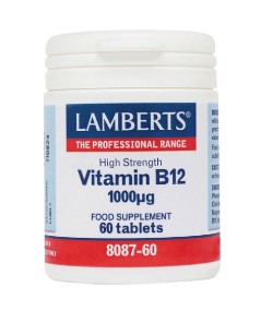LAMBERTS Vitamin B12 1000μg 60tablets