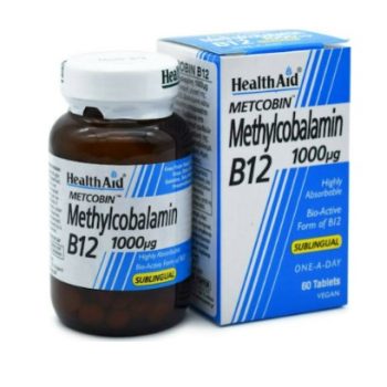 Health Aid Methylcobalamin Metcobin B12 1000mg
