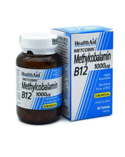 Health Aid Methylcobalamin Metcobin B12 1000mg
