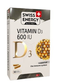 SWISS ENERGY Vitamin D3 600iu