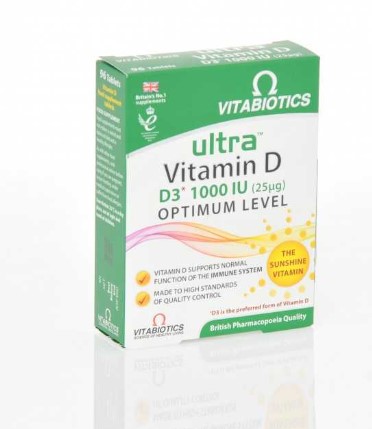 VITABIOTICS Ultra Vitamin D 1000IU