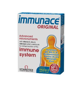 vitabiotics immunace original 30 tablets (1 + 1 free)