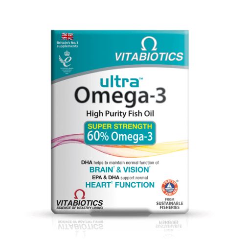 vitabiotics ultra omega 3 high purity fish oil