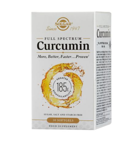 SOLGAR Full Spectrum Curcumin 185x