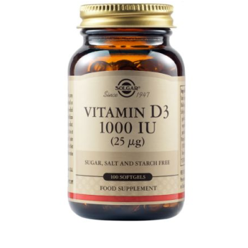 SOLGAR Vitamin D3 1000 IU (25 µg)