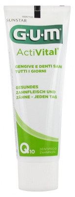 GUM Activital Toothpaste 75ml + Toothbrush FREE