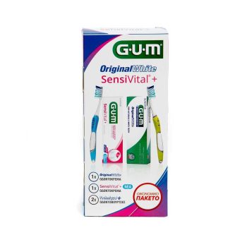 GUM Original White & SensiVital SET