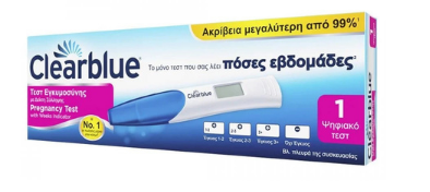 Clearblue Τεστ Εγκυμοσύνης Με Δείκτη Σύλληψης 1τμχ