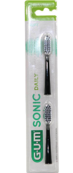 GUM Sonic Daily Soft 4110 Ανταλλακτικές Κεφαλές για Ηλεκτρική Οδοντόβουρτσα