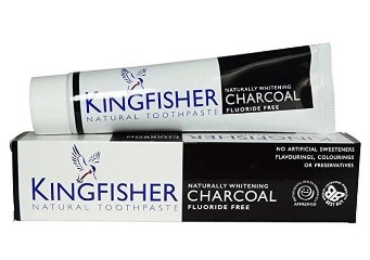 KINGFISHER Charcoal Whitening Free Fluoride - 100ml