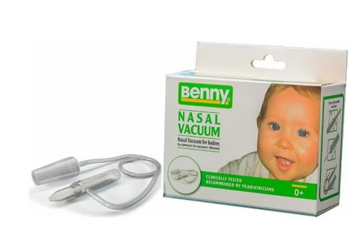 Benny Nasal Aspirator Ρινικός Αποφρακτήρας για Βρέφη και Παιδιά