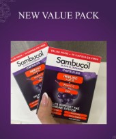 Sambucol Immuno Forte Capsules Value Pack 15 capsules free