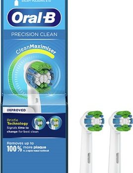 ORAL-B PRECISION CLEAN ΑΝΤΑΛΛΑΚΤΙΚΑ ΒΟΥΡΤΣΑΚΙΑ 2ΤΜΧ