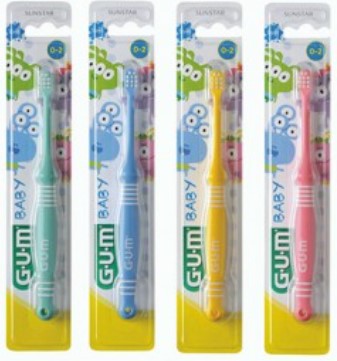 Gum 213 Baby Monster Soft Tooth Brush 0-2years