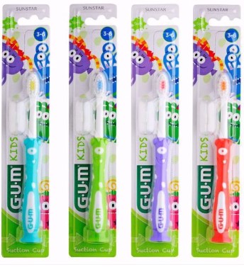 Gum 901 Kids Monster Soft Tooth Brush 3-6years