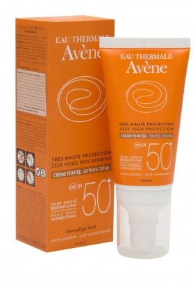 avene creme teinte spf50+