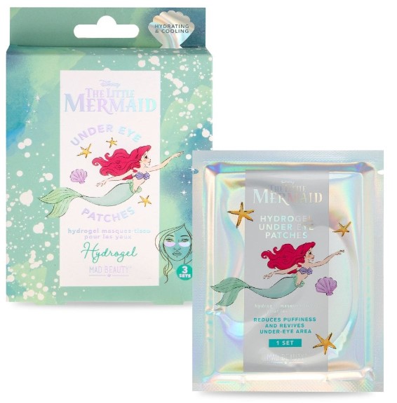 disney little mermaid hydrogel under eye masks