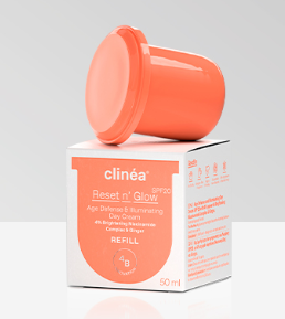 clinea refill reset n’ glow spf20