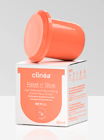 clinea refill reset n’ glow