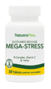 nature's plus mega stress complex b complex vit c & herbs sustained release 30 tabs