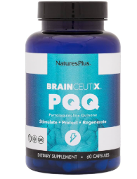 nature's plus brainceutix pqq Υποστήριξη της Υγείας των Εγκεφαλικών Κυττάρων 60 φυτικές κάψουλες